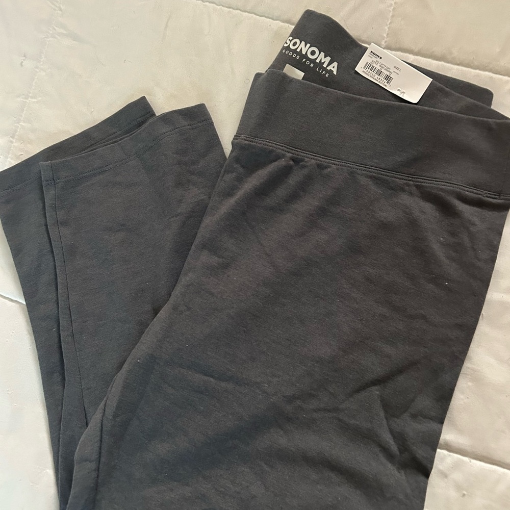 Cropped Grey Legging